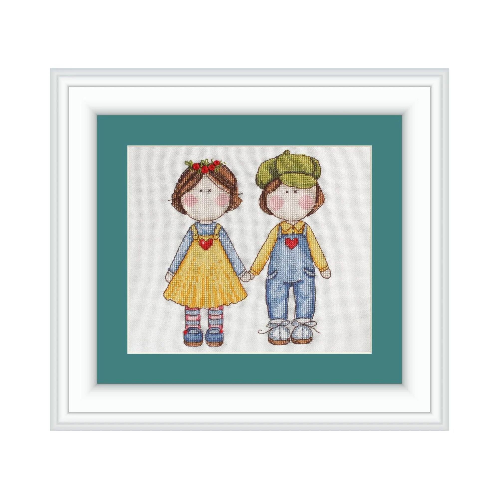 Neocraft Twin Cross Stitch Kit
